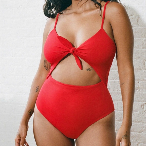 Mara Hoffman Other - NWT $275 Mara Hoffman Kia One Piece Swimsuit in Red- size 2X!